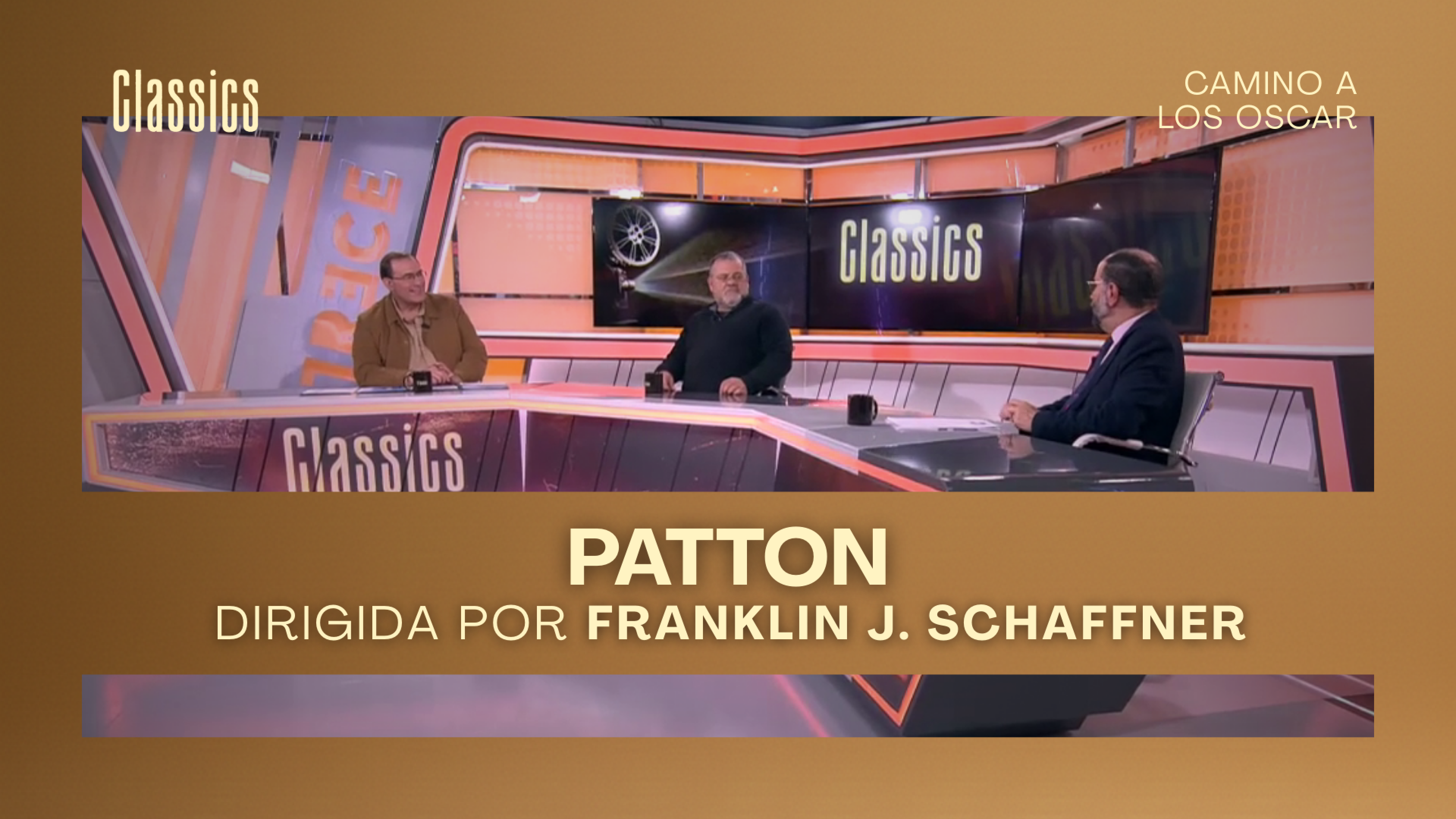 Disfruta del coloquio sobre "Patton" de Franklin J. Schaffner en 'Classics, camino a los Oscar'