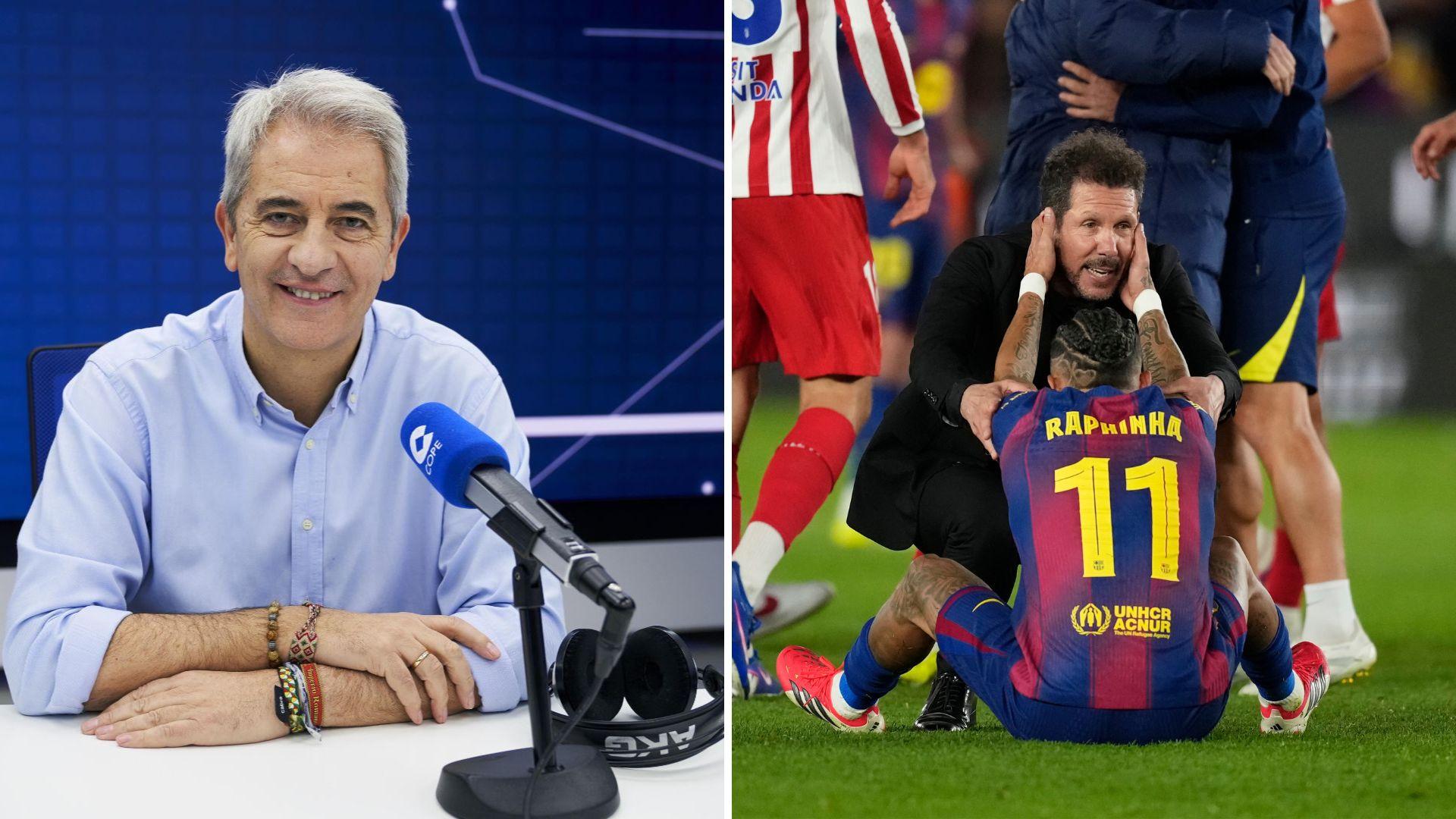 Manolo Lama: "El Barça mereció llevar el partido a la prórroga, pero esto se juega a 180 minutos"